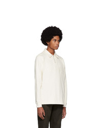 Norse Projects Off White Jorn Zip Polo
