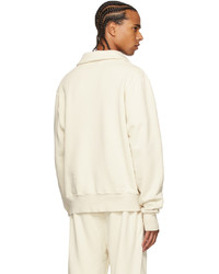 Les Tien Off White Yacht Pullover Sweatshirt