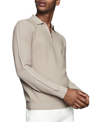 Reiss Rufus Slim Fit Polo Sweater