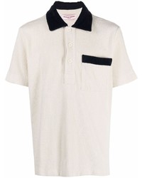 Orlebar Brown Atholl Rib Knit Polo Shirt