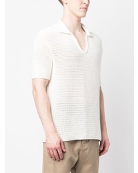 Orlebar Brown Batten Crochet Polo Shirt