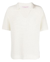 Orlebar Brown Batten Crochet Polo Shirt
