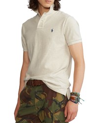 Polo Ralph Lauren Classic Fit Heathered Pique Polo