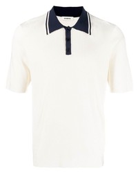 Sandro Contrast Collar Polo Shirt