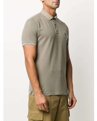 Stone Island Cotton Pique Polo Shirt