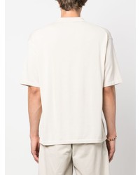 Roberto Collina Drop Shoulder Cotton Polo Shirt