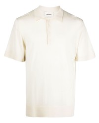 Nanushka Fine Knit Organic Cotton Polo Shirt