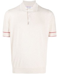 Brunello Cucinelli Fine Knit Short Sleeve Polo Shirt