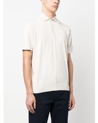 Brunello Cucinelli Fine Ribbed Cotton Polo Shirt