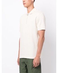 BOSS Half Zip Cotton Polo Shirt