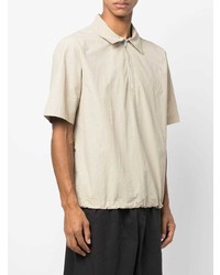 Nanushka Half Zip Short Sleeve Polo Shirt