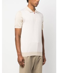 Kiton Knitted Cotton Polo Shirt