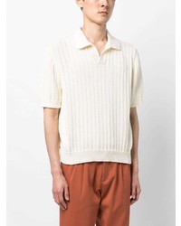 Cruciani Knitted Cotton Polo Shirt
