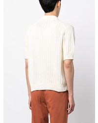 Cruciani Knitted Cotton Polo Shirt