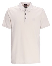 BOSS Logo Patch Cotton Polo Shirt