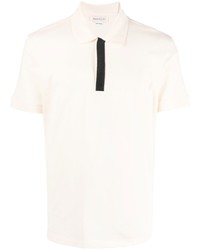 Alexander McQueen Logo Tape Short Sleeved Polo Shirt