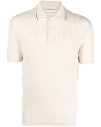 Orlebar Brown Maranon Ribbed Polo Shirt