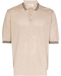 Manors Golf Open Knit Cotton Polo Shirt