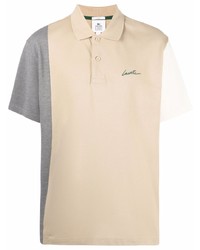 lacoste live Panelled Cotton Polo Shirt