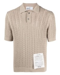 Ballantyne Raw Diamond Knitted Polo Shirt