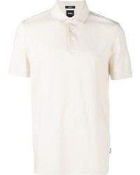 BOSS Ribbed Knit Cotton Polo Shirt