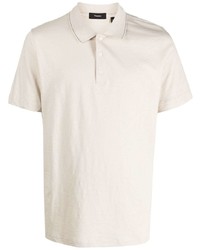 Theory Short Sleeve Cotton Polo Shirt