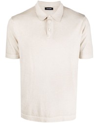 Cenere Gb Short Sleeve Cotton Polo Shirt
