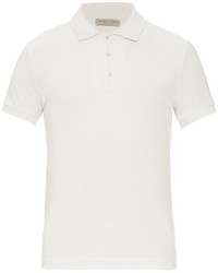 Bottega Veneta Short Sleeve Cotton Polo Shirt