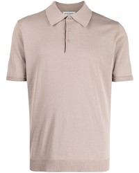Man On The Boon. Short Sleeve Knitted Polo Shirt
