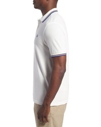 Fred Perry Trim Fit Twin Tipped Piqu Polo