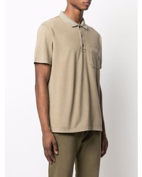 Diesel Washed Cotton Logo Polo Shirt