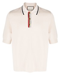 Gucci Web Trimmed Polo Shirt