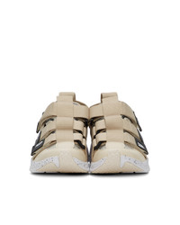 McQ Alexander McQueen Beige Tech Sandal 10 Sneakers