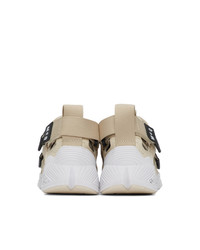 McQ Alexander McQueen Beige Tech Sandal 10 Sneakers