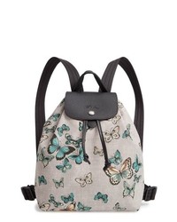 Longchamp Le Pliage Butterfly Print Backpack