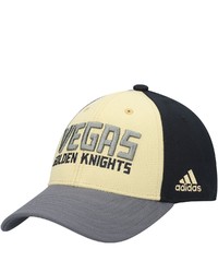 adidas Black Vegas Golden Knights Locker Room Adjustable Hat At Nordstrom