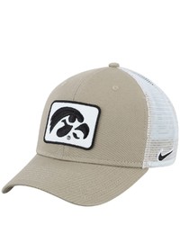 Nike Khaki Iowa Hawkeyes Classic 99 Trucker Adjustable Snapback Hat At Nordstrom