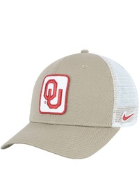 Nike Khaki Oklahoma Sooners Classic 99 Trucker Adjustable Snapback Hat At Nordstrom