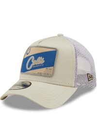New Era Khakiwhite Indianapolis Colts Happy Camper A Frame Trucker 9forty Snapback Hat At Nordstrom