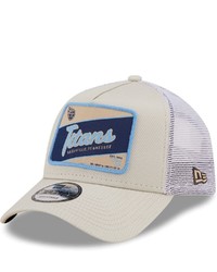 New Era Khakiwhite Tennessee Titans Happy Camper A Frame Trucker 9forty Snapback Hat At Nordstrom