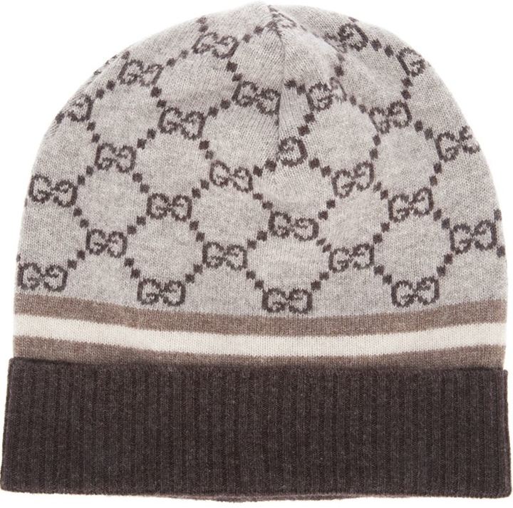 Gucci Monogram Beanie Hat, $149  | Lookastic