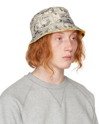 Converse Yellow Off White Peanuts Edition Graphic Bucket Hat