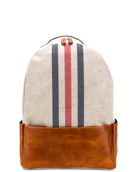Eleventy Stripe Front Backpack