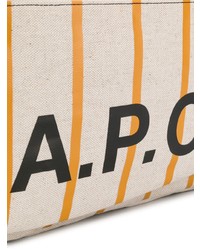 A.P.C. Striped Backpack