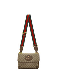 Gucci Beige Neo Vintage Foldover Bag