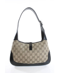 Gucci Original Gg Canvas Jackie O Shoulder Handbag