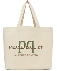 Museum of Peace & Quiet Beige Leisure Company Tote