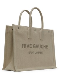 Saint Laurent Beige Rive Gauche Tote