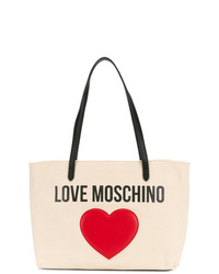 Love Moschino Heart Embellished Logo Tote