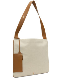 Recto Off White Tan Large Cruise Tote